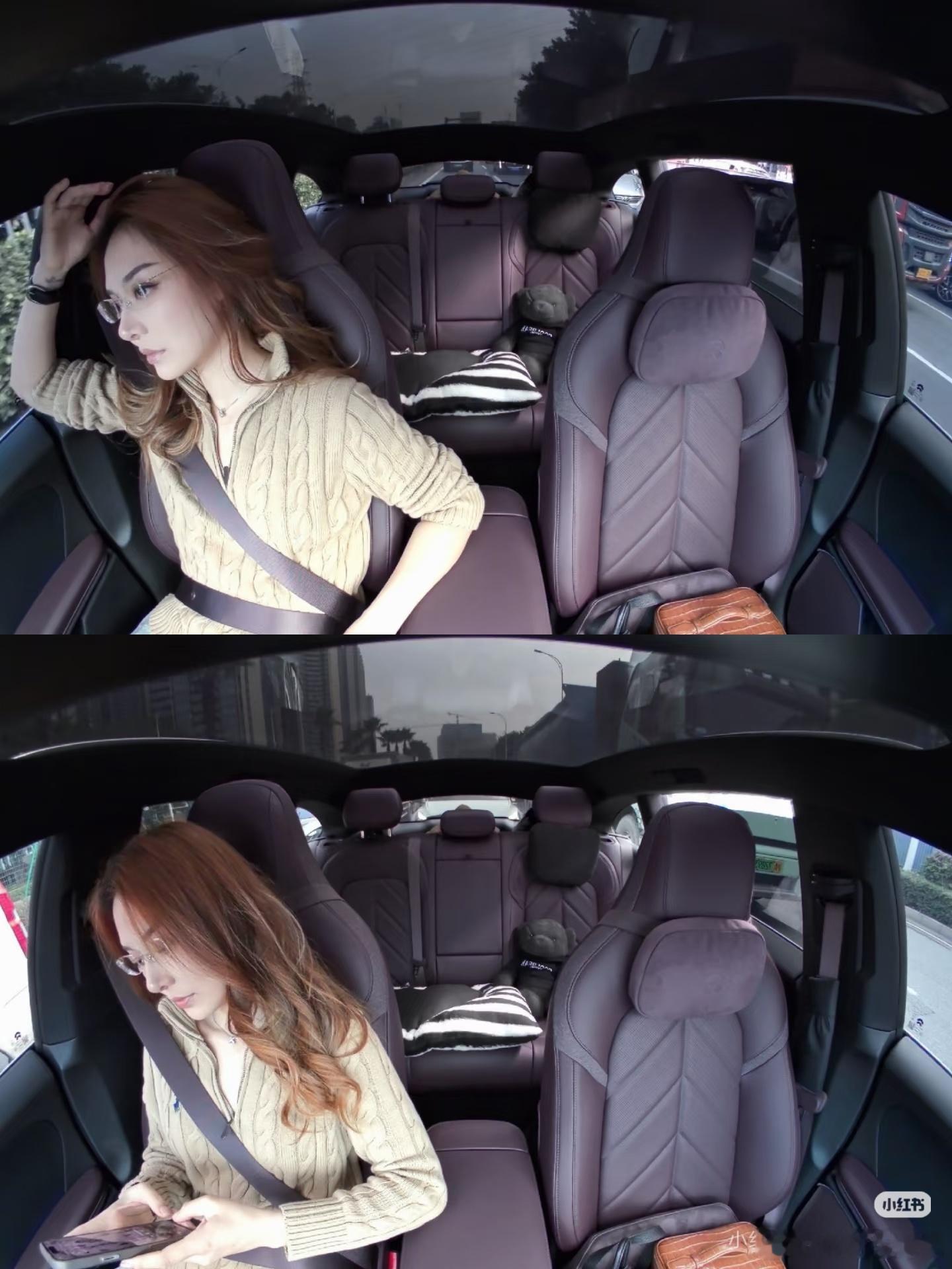 听说买了蔚来就自动解锁副驾驶～请问 我的副驾驶在哪里……（rt:xhs 