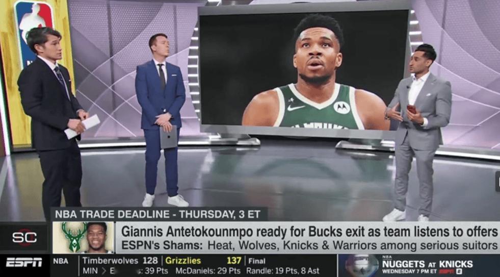 ➡所以现在还没有潜在交易球队知道雄鹿的G点在哪儿呗字母哥金州勇士金州勇士Sham