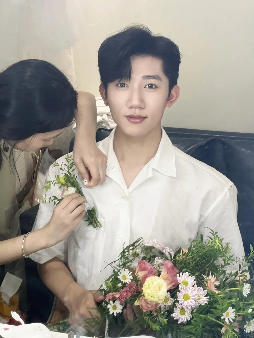 婚样男模夏日小清新妆造