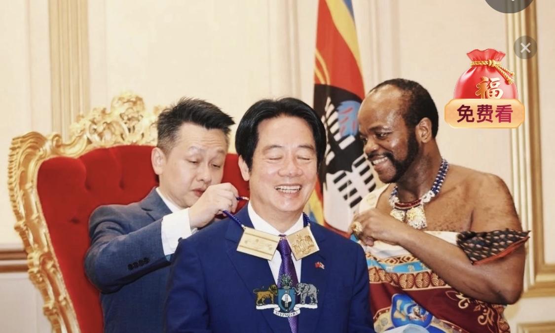 偷鸡摸狗也能让岛内如此兴奋？

5月3日，赖清德鬼鬼祟祟窜访斯威士兰后，岛内“陆