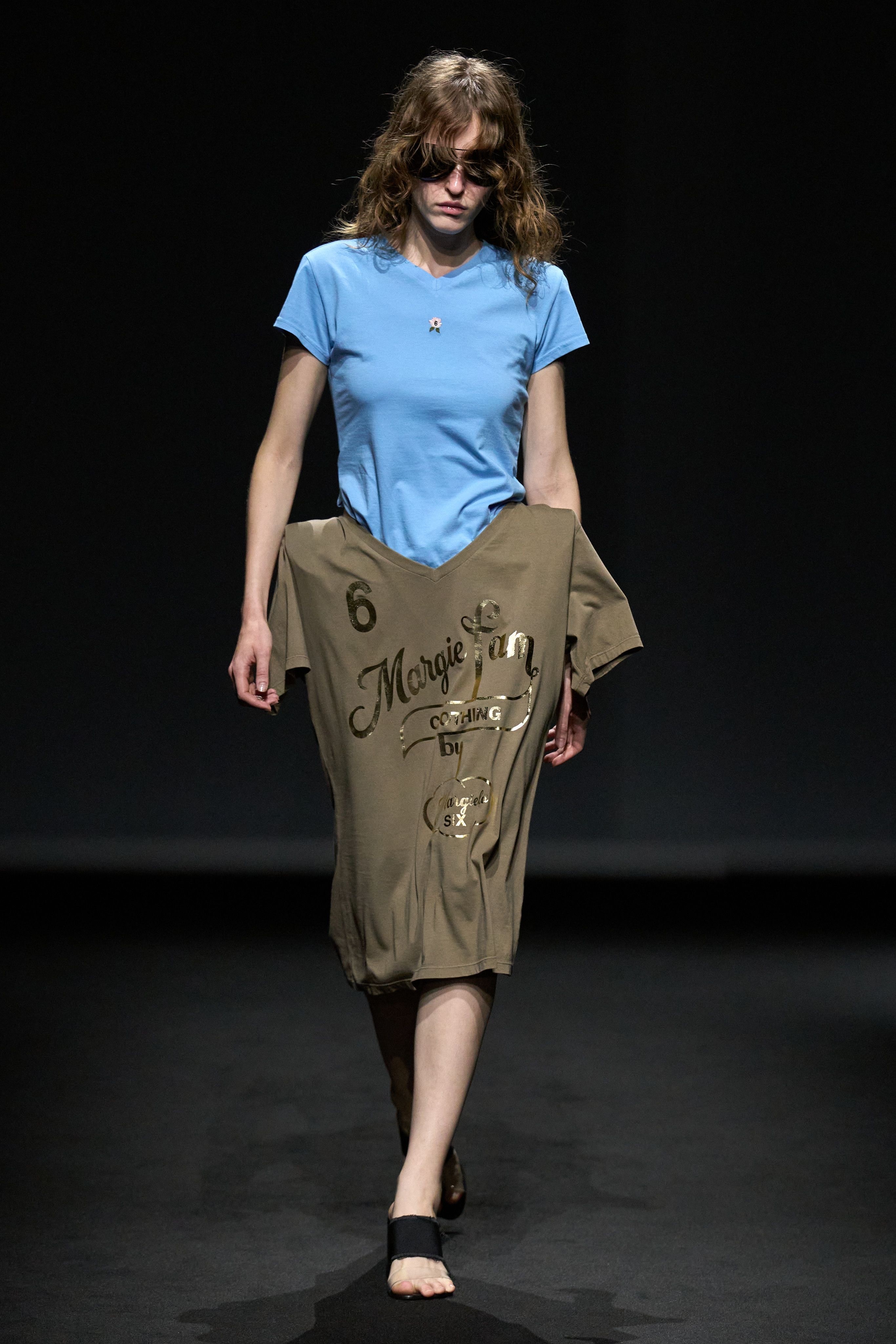 MM6 Maison Margiela 2027春夏：熟悉的衣服换了一种玩法。衬