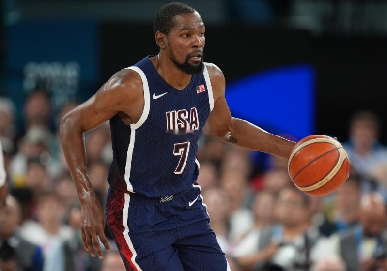 美国篮球奥运历史得分王！KD：纪录就是用来被破的 我重点要夺金奥运男篮1/4决赛