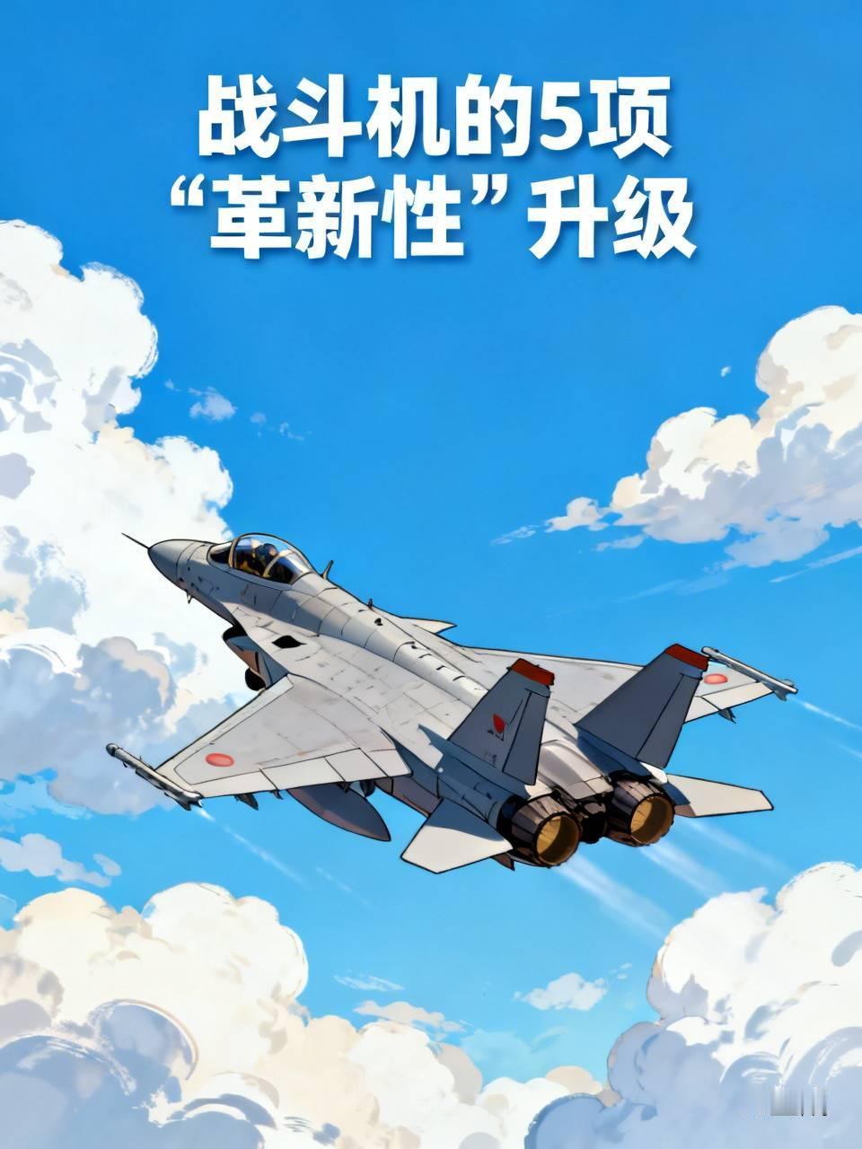 战斗机的革新升级太重要了，直接影响空战格局。就说发动机核心升级，像F - 35“