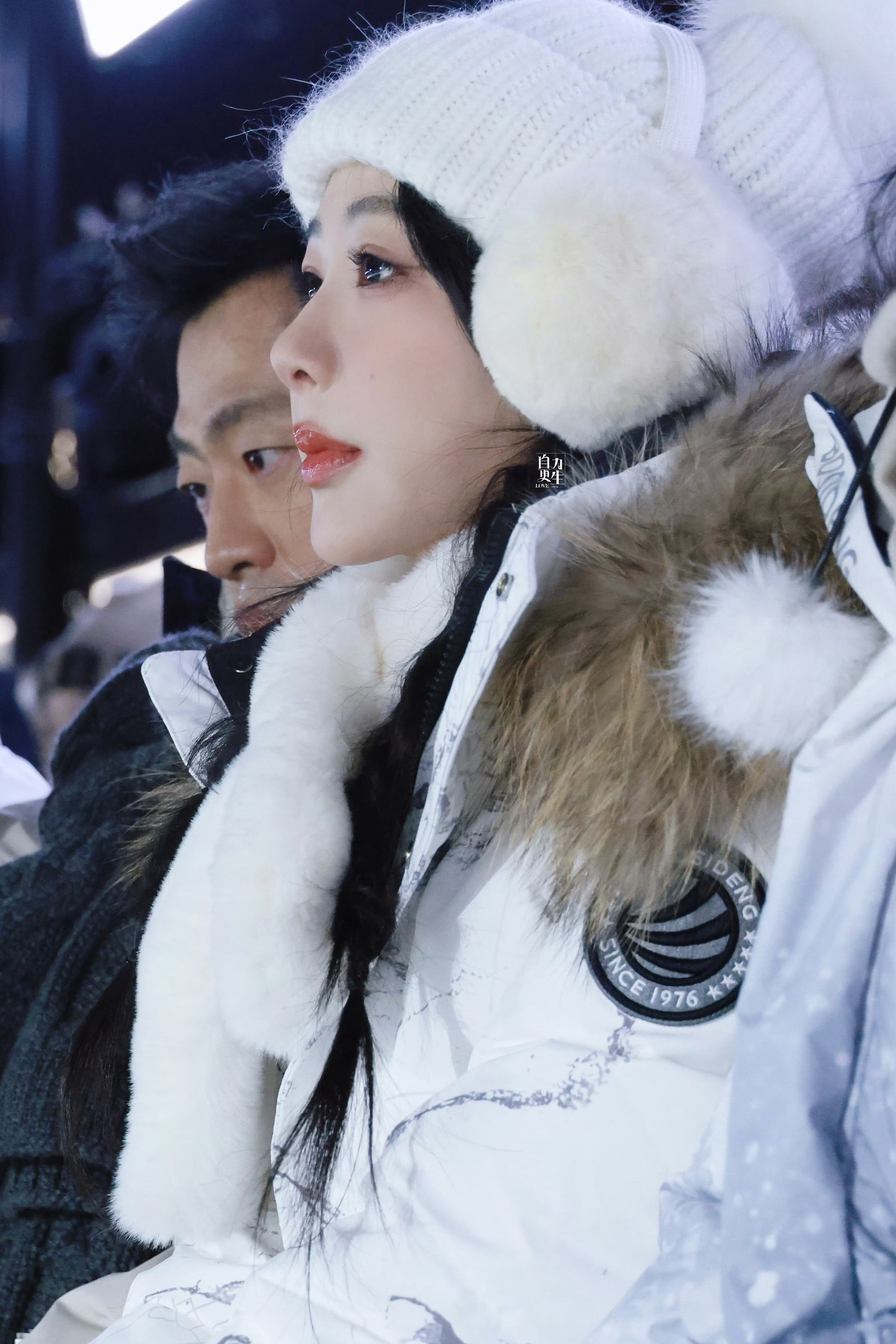 侧脸杀，好美   