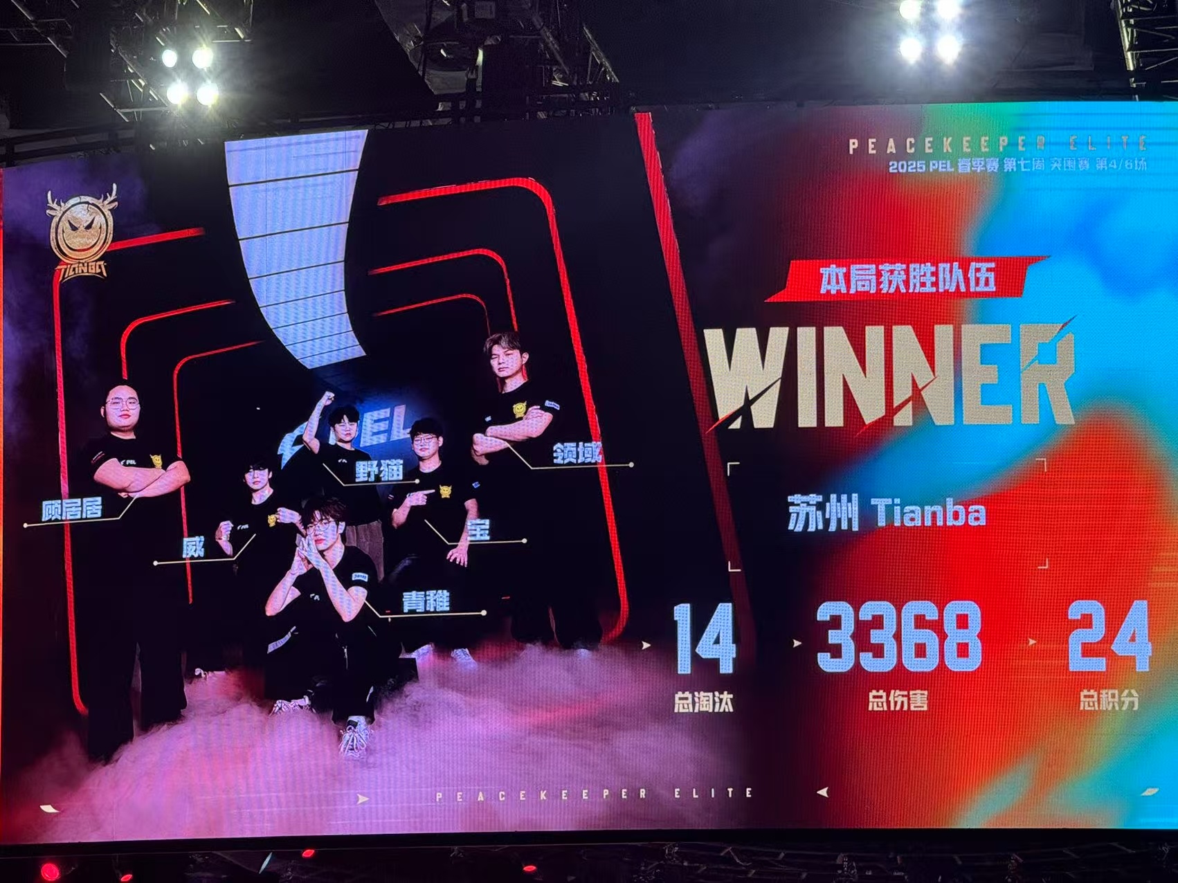 海岛地图，天霸14个淘汰24分霸气吃鸡！青4斩获本赛季第13次MVP，实力简直恐