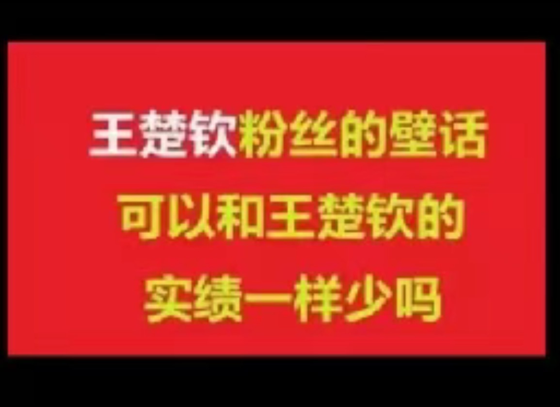 樊振东vs大勒布伦你看王楚钦粉丝又开始了 要撩架 被扇怕了现在又开始装可怜正主没
