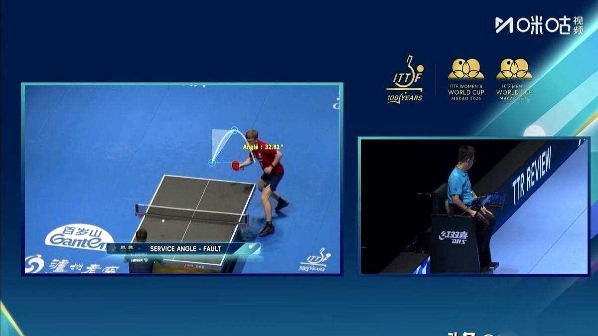 法国队内战，刚打到1比4，大勒布伦的对手就不再是队友了。
而是裁判。
裁判的手势