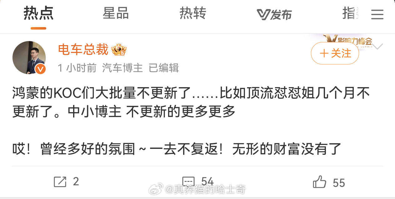 鸿蒙KOC这个没啥好说的，怼怼姐啥情况我不知道，人家想更新就更新不想更新就不更新