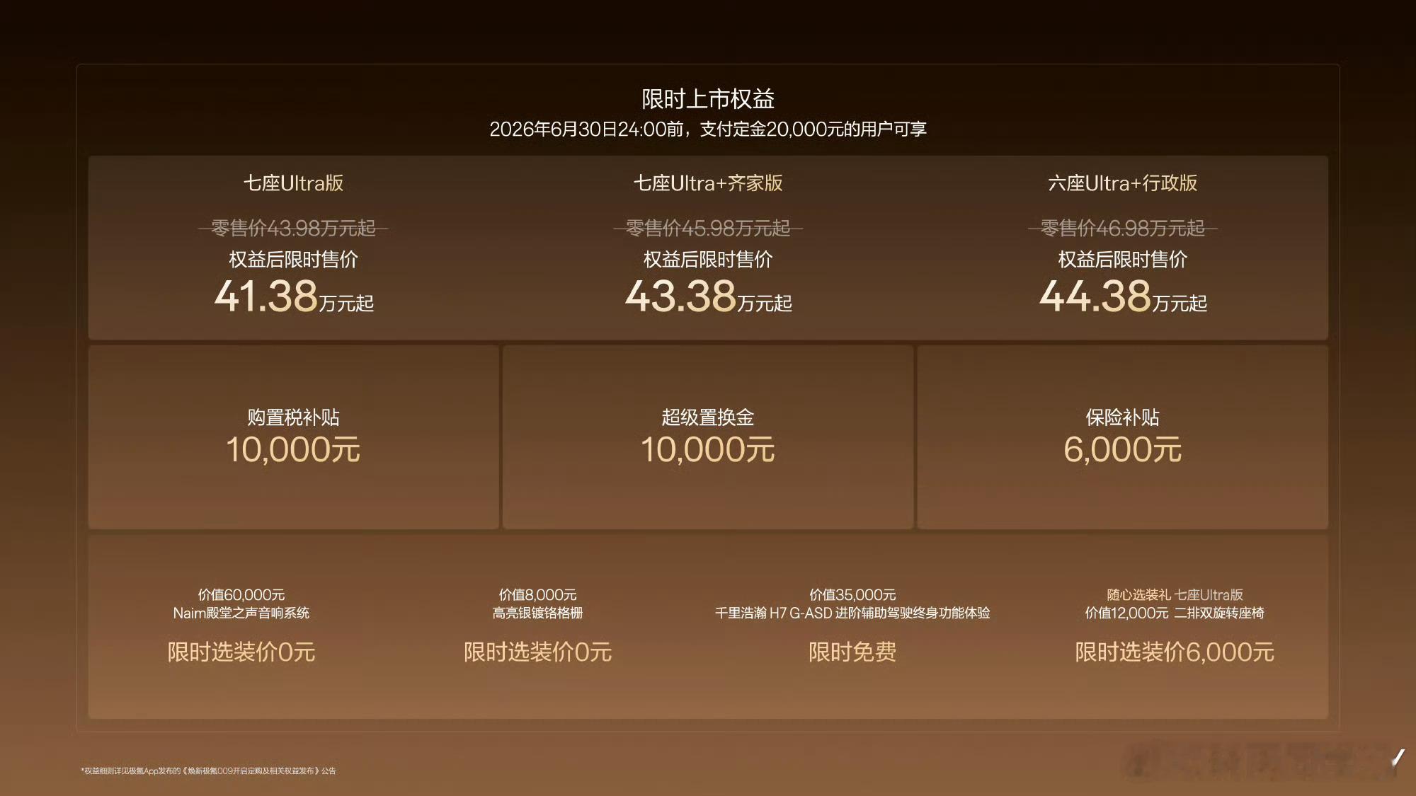 终于等到焕新极氪009正式上市作为国产高端MPV标杆，这次升级真的诚意拉满！ 外