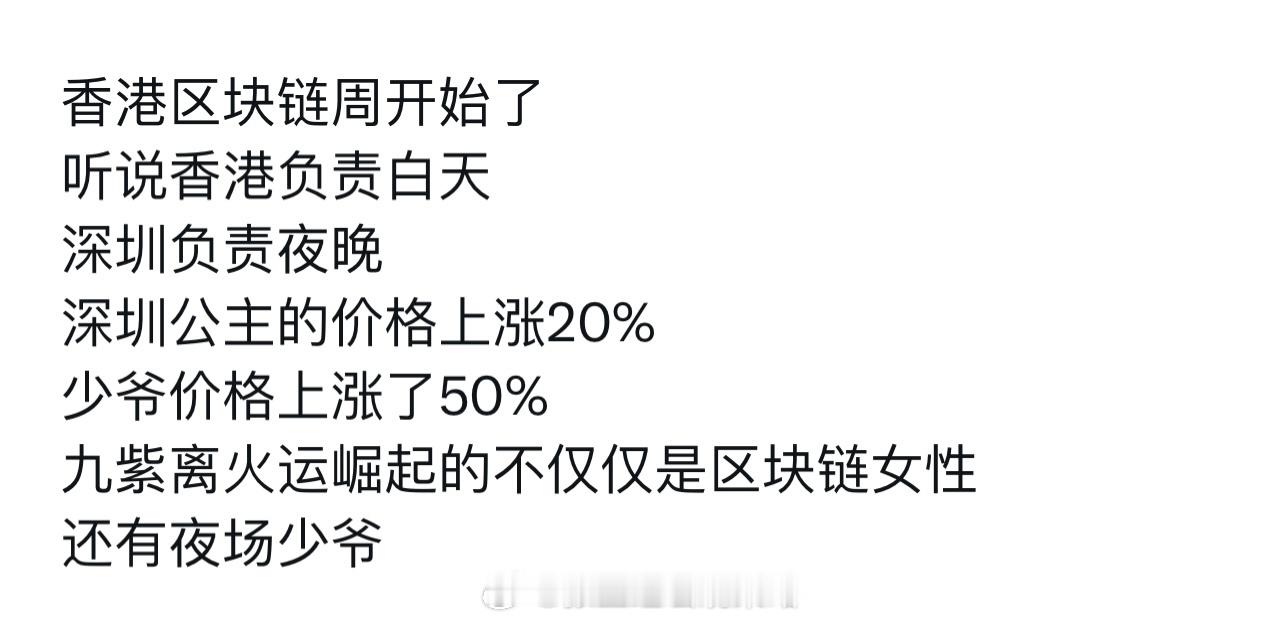 这几天香港币圈大会，全国的币圈的人都飞来深香港了…晚上又回深圳！[doge] ​