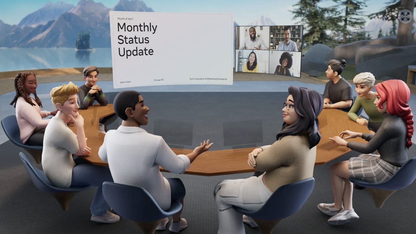 Meta“元宇宙”VR 会议应用 Horizon Workrooms 正式关停