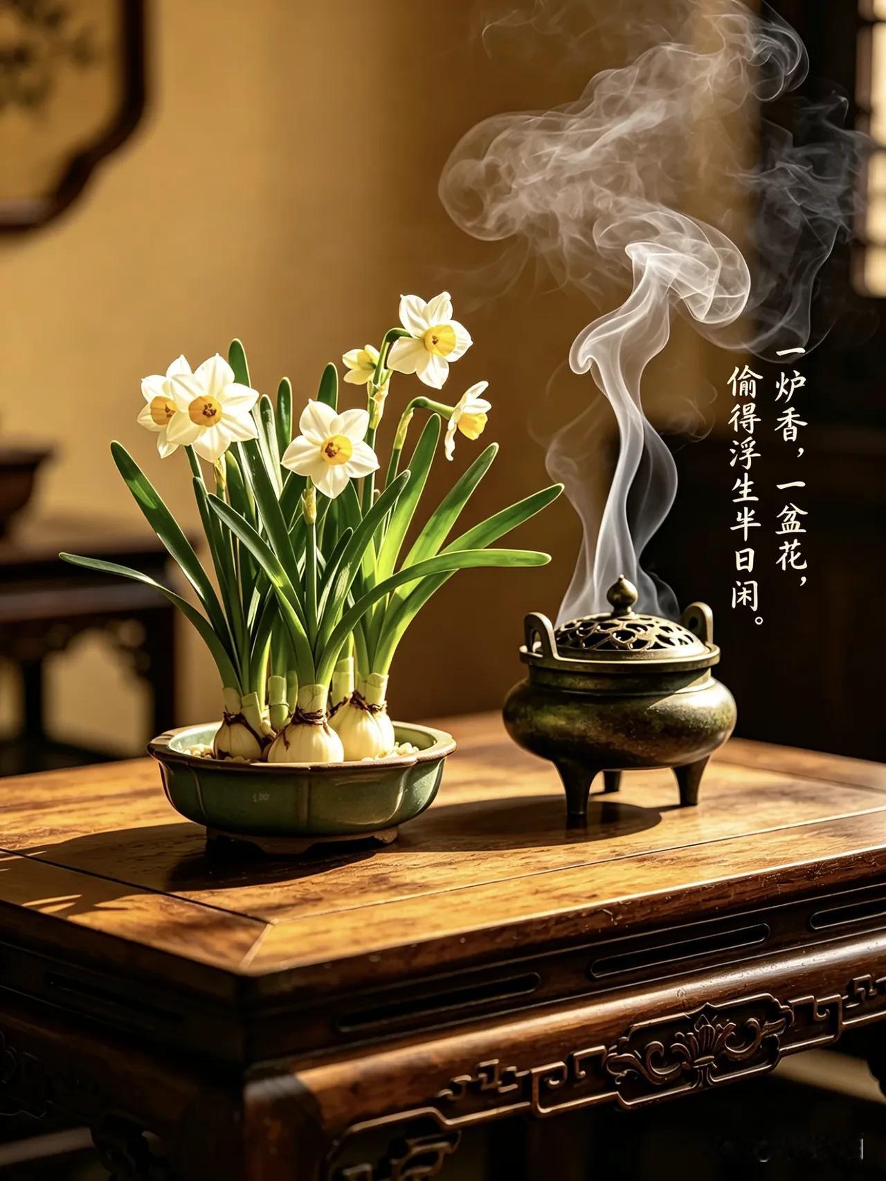 七绝《静心悟道》
 
舍尽浮思心自宁，
守诚笃步履清灵。
常怀善念春风伴，
因果