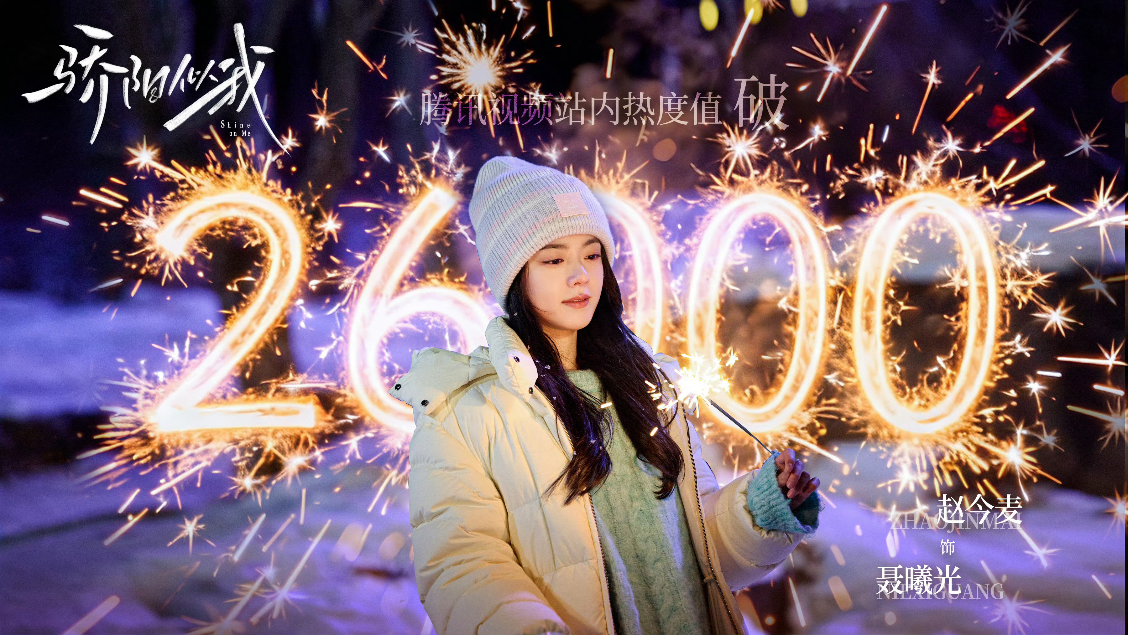 恭喜赵今麦主演的骄阳似我站内热度值破26000