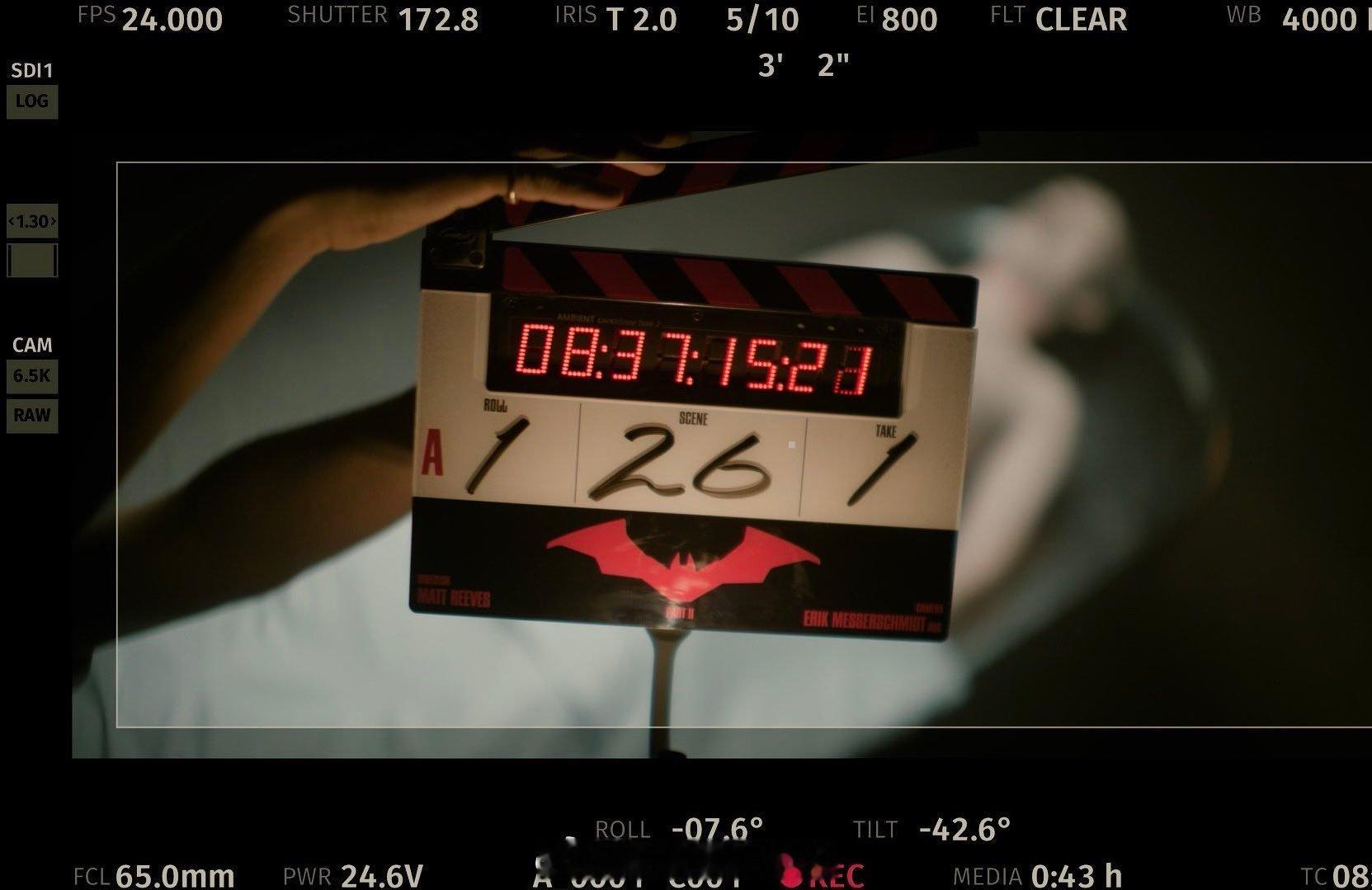 无人在意的角落，我们《新蝙蝠侠2》也正式开拍了🦇 