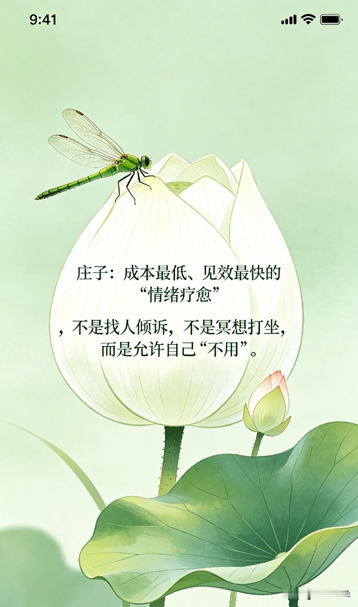 庄子：成本最低、见效最快的“情绪疗愈”，不是找人倾诉，不是冥想打坐，而是允许自己