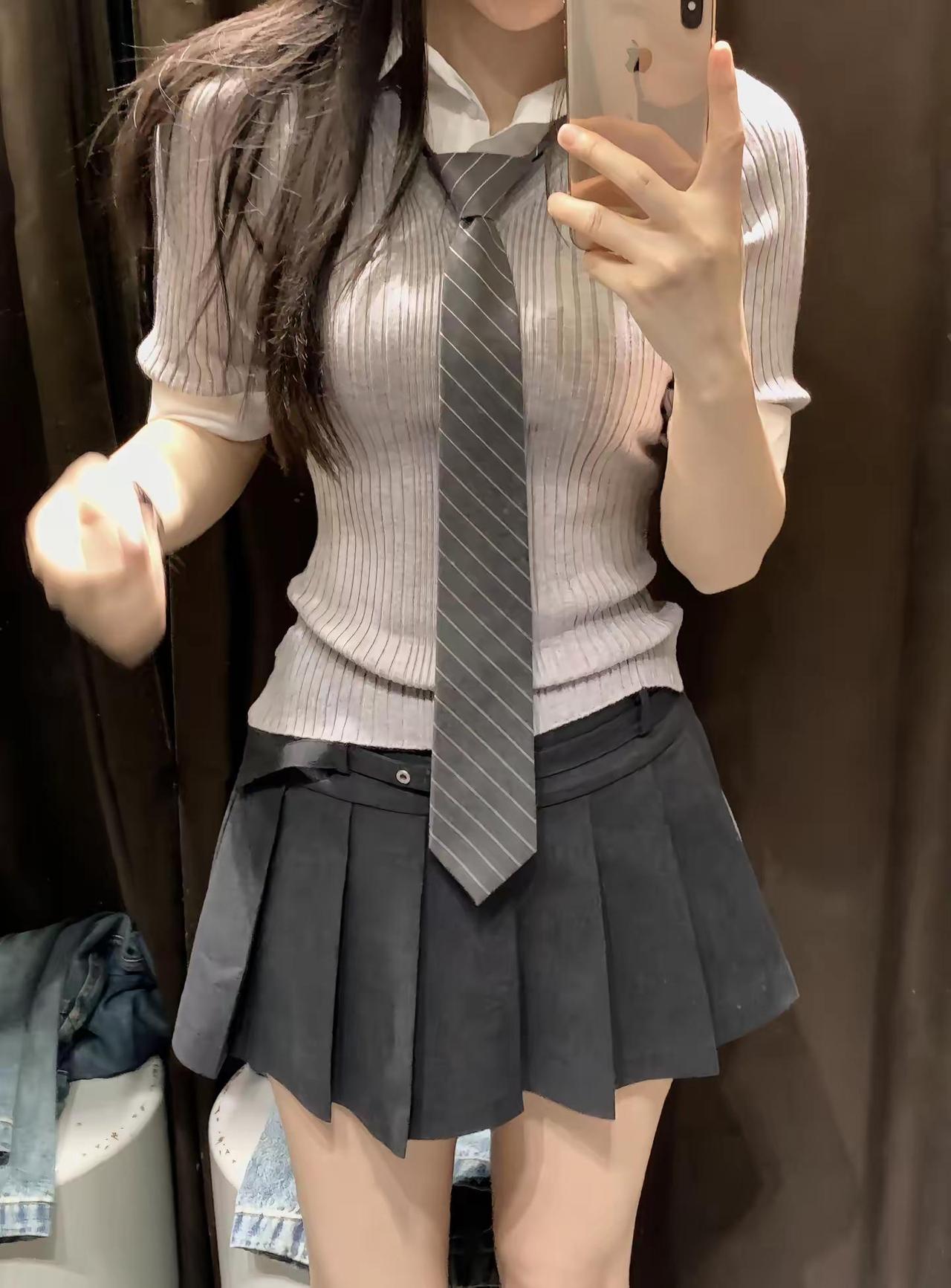 ootd 今日份学妹风穿搭 推给女生好不好