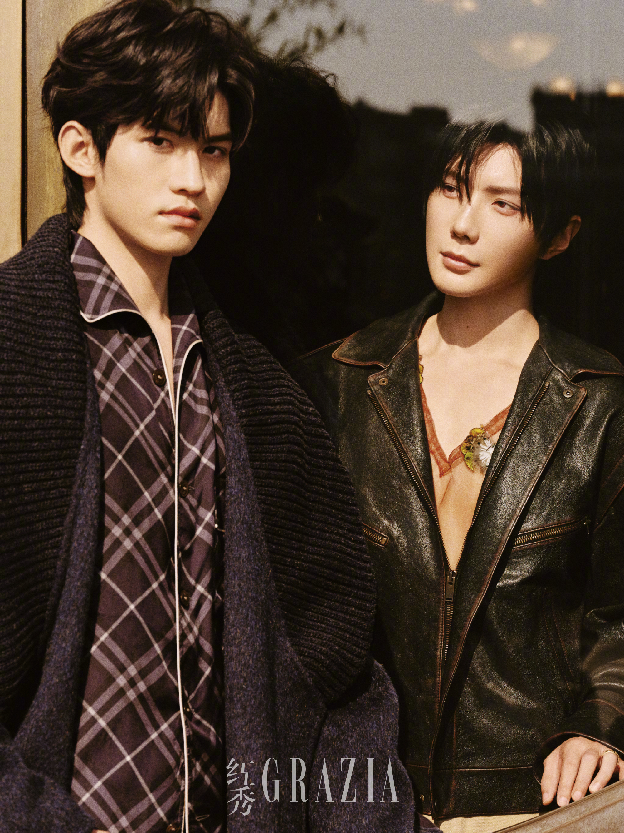 云旗、郝熠然红秀双人刊封面释出，首登即收获无数好评，期待未来更多时尚合作