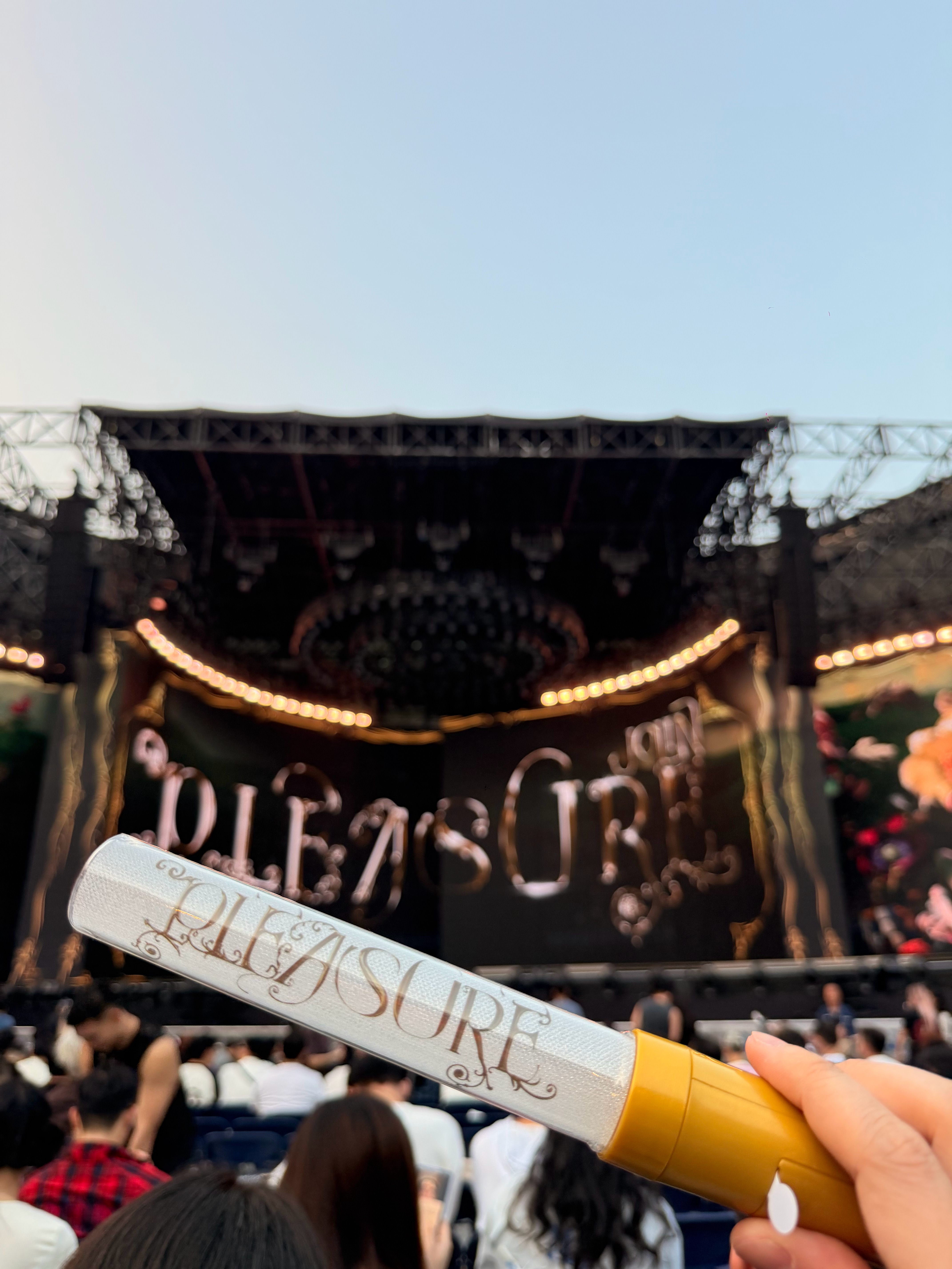 蔡依林PLEASURE巡回演唱会首站到场，第二次在这里看Jolin，愉悦了～蔡依