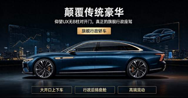 颠覆传统豪华，仰望 UX 对开门旗舰座驾有哪些看点