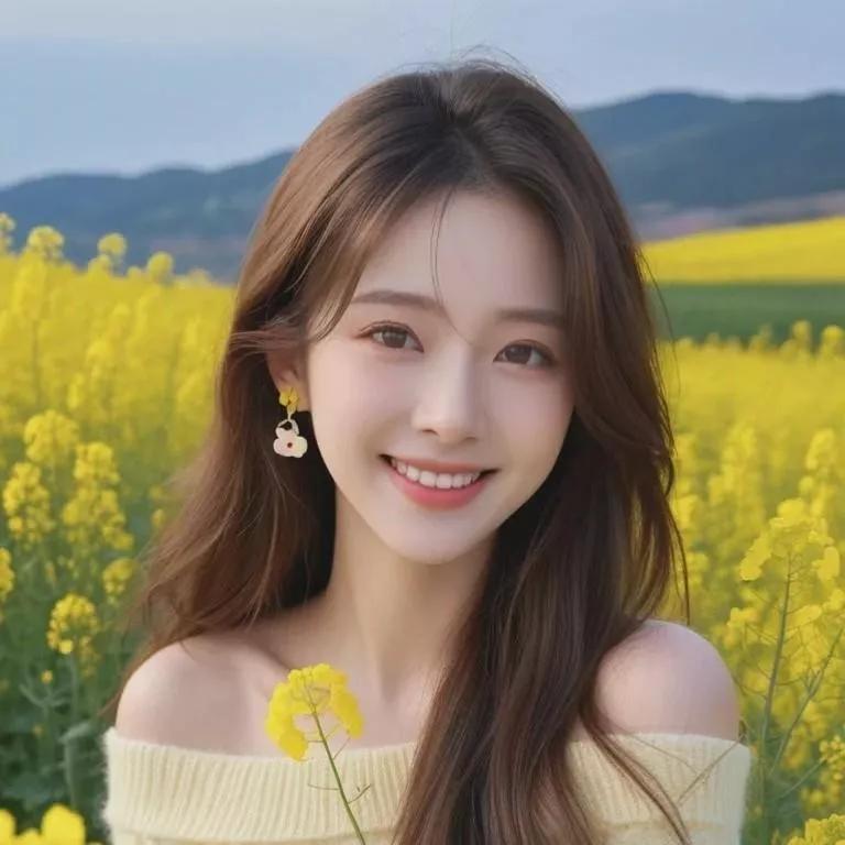 春日花田中，笑语盈盈处。春日赏花照 春日即景 初夏之即赏花海 花田漫步照 治愈花