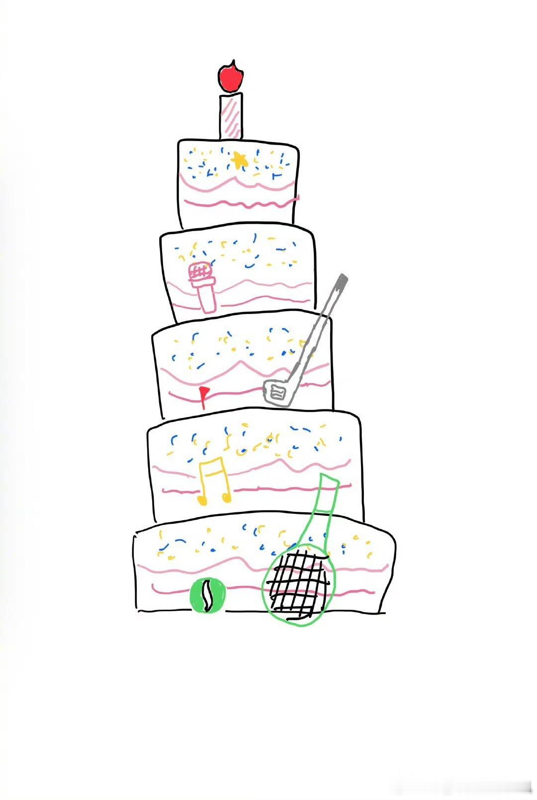 王俊凯依旧手搓蛋糕杰伦哥生日快乐呀！这份来自小凯的浪漫，我们和偶像一起签收啦！?