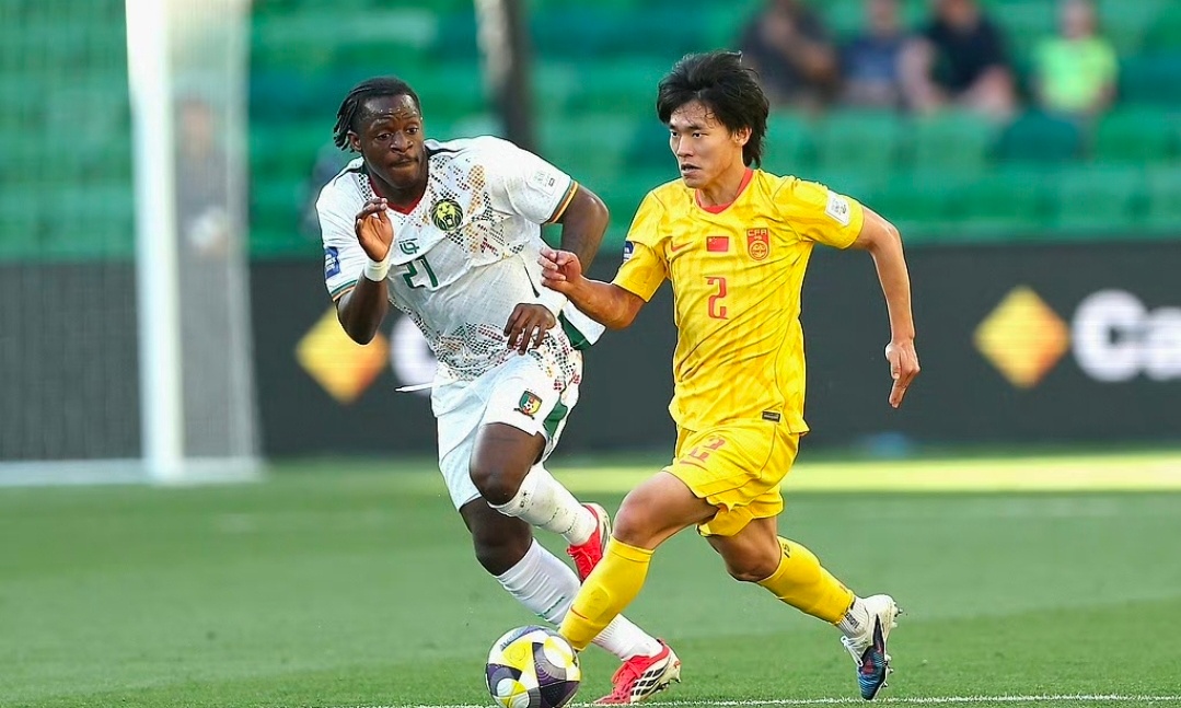 纯身体天赋碾压局 各方面的落后国足0比2喀麦隆