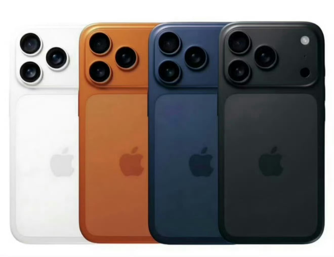 iPhone最新外观曝光📱从iPhone 4开始用的苹果，这些年从来没用过别的