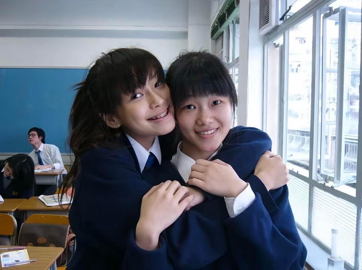 2006年高中时期的angelababy 