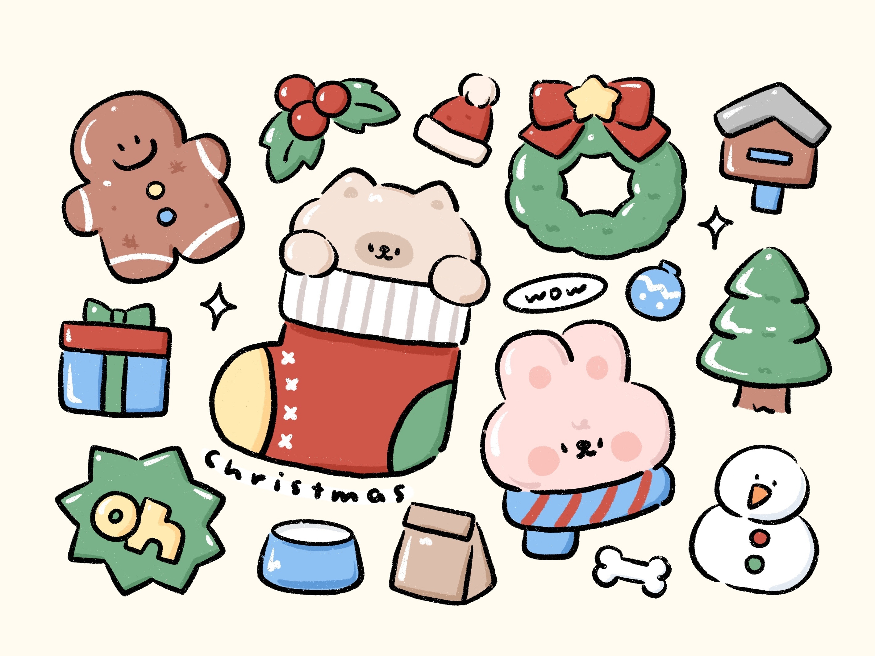 圣诞iPad平板壁纸🎄 