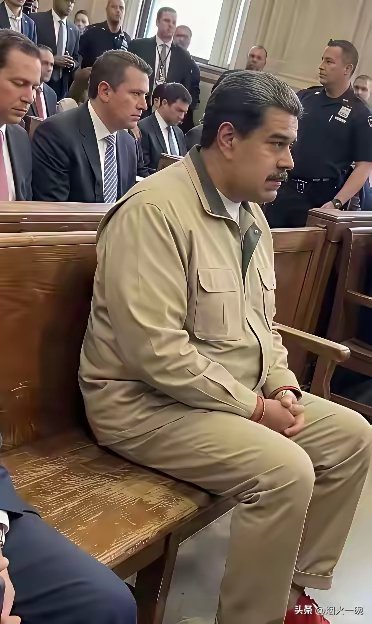 还是很淡定的样子！一脸的平静，不哭不闹，是心里有数，还是相信老美法律？假设了一千