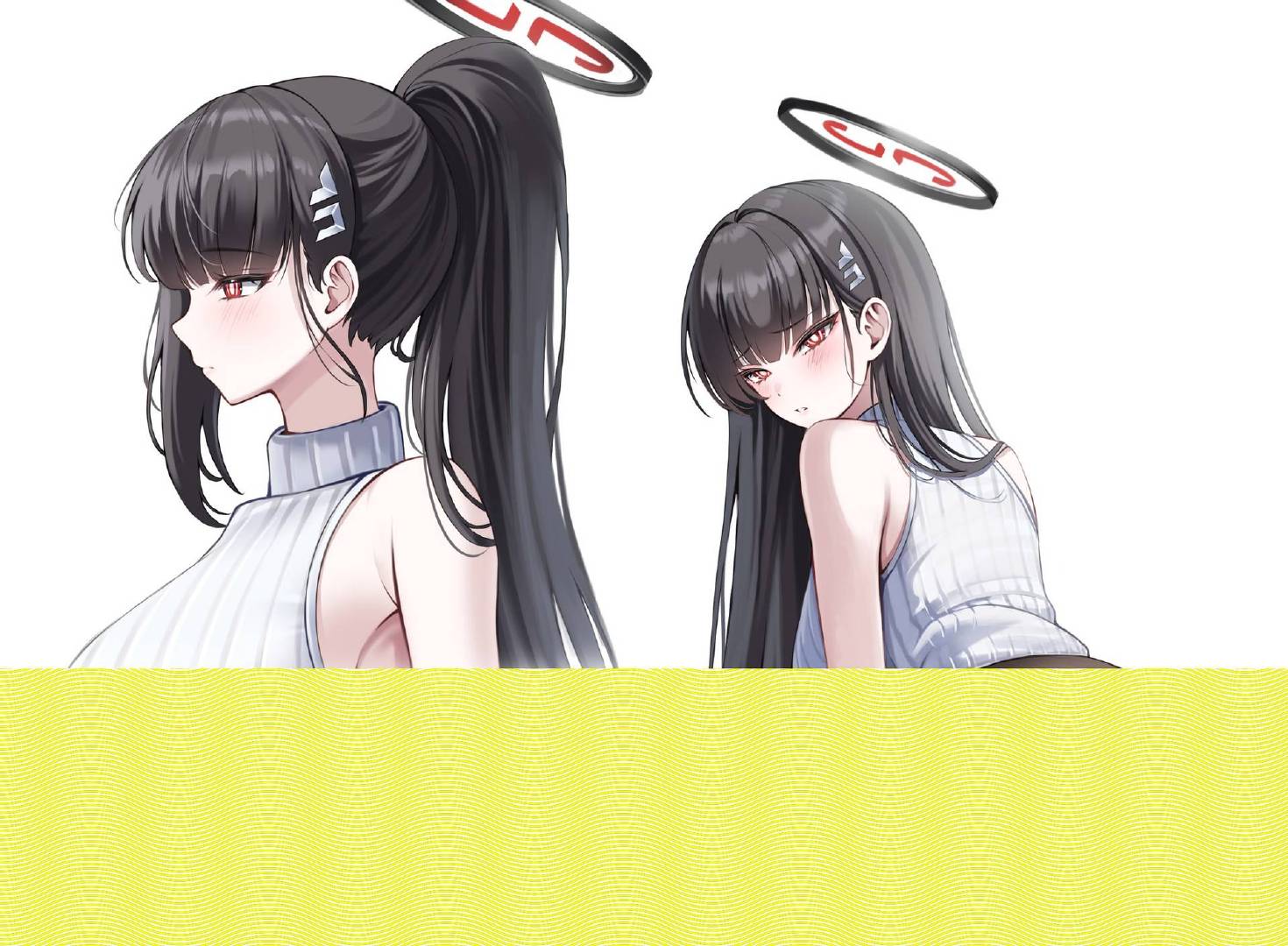 调月莉音——碧蓝档案——画师: BNARI，网页链接