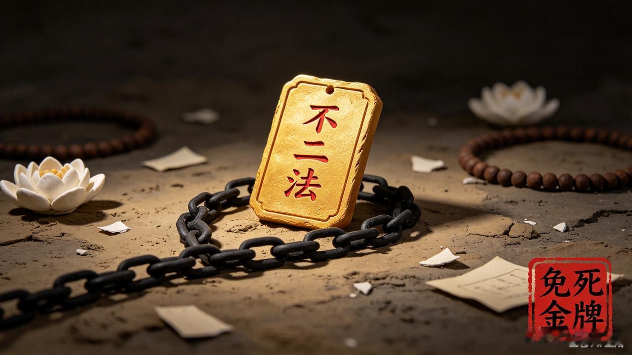 “不二法”最怕被用成“免死金牌”

有网友在谈“不二法”时说：“既然一切不二，也