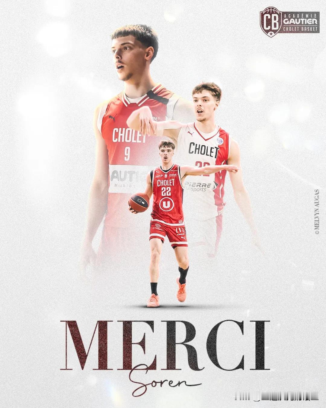法国后卫Soren Bracq离开Cholet，将与BCM Gravelines