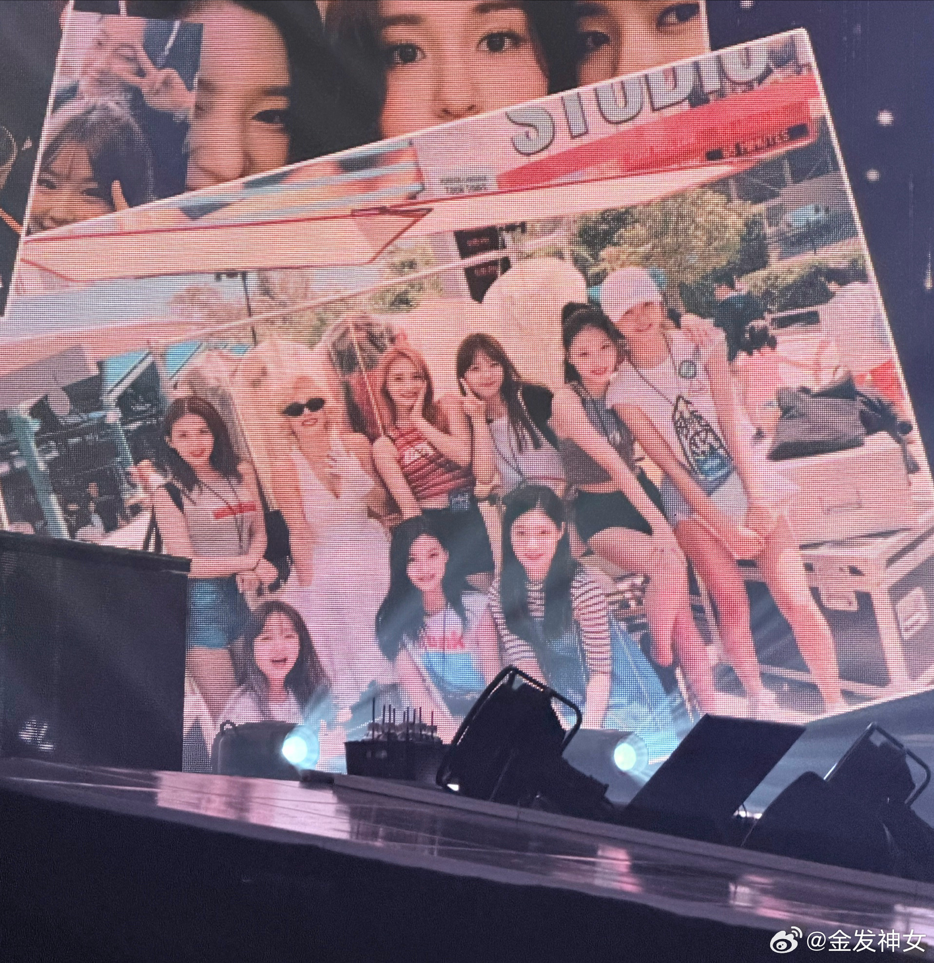 周洁琼来看IOI演唱会了之前首尔场还在梦洁琼来嫉妒今天的앙둥이 