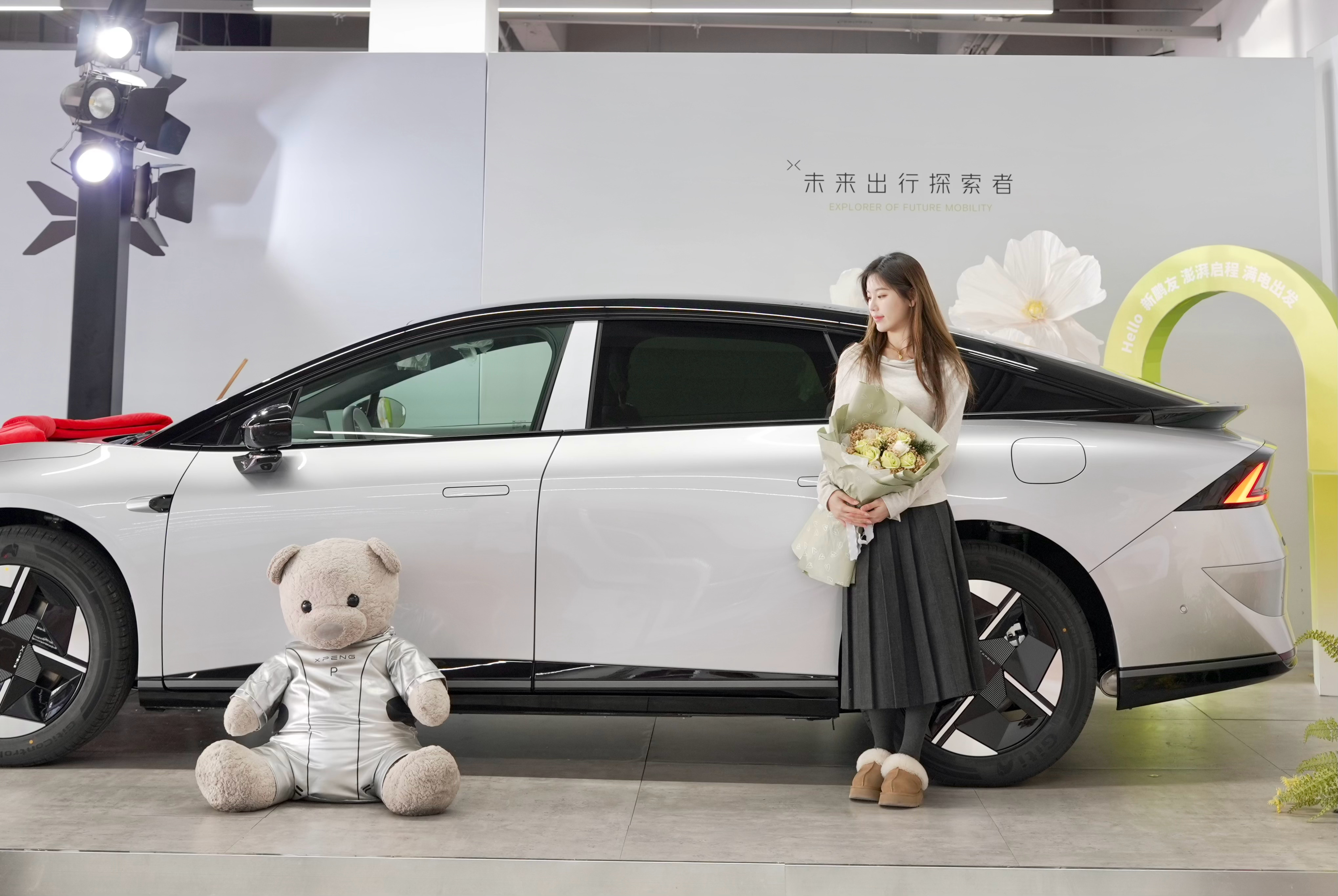 今日宜提车！🎉开心到飞起终于把我的大玩具小鹏P7+开回家啦今日份的提车照大家还