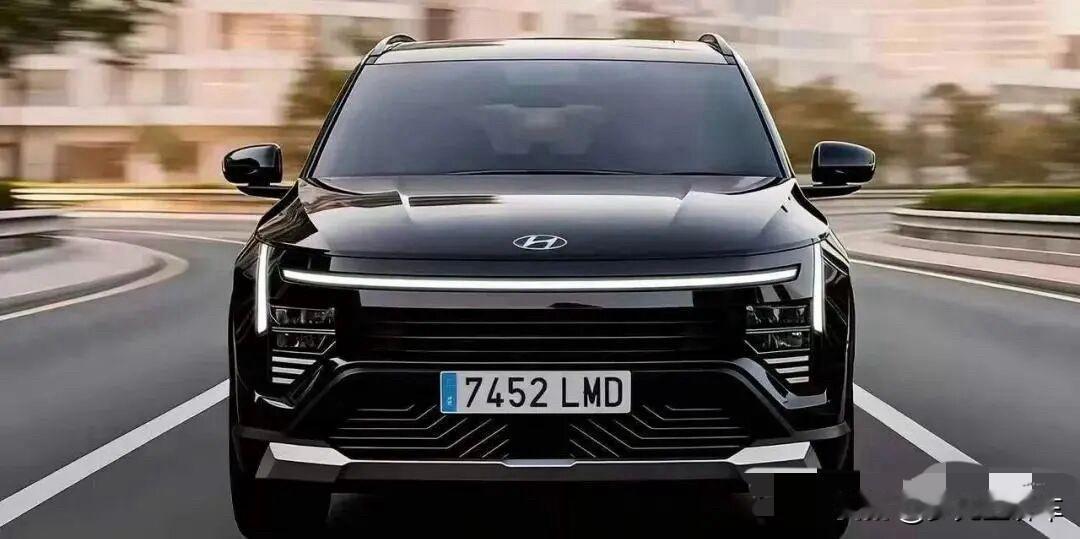 26款现代途胜渲染图曝光，外观大变样，跨界造型