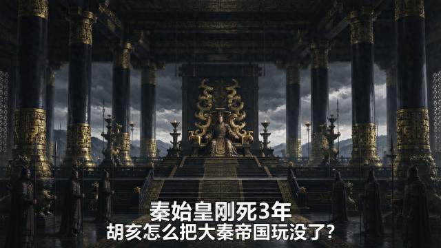 秦始皇刚死3年，胡亥怎么就把大秦帝国玩没了？