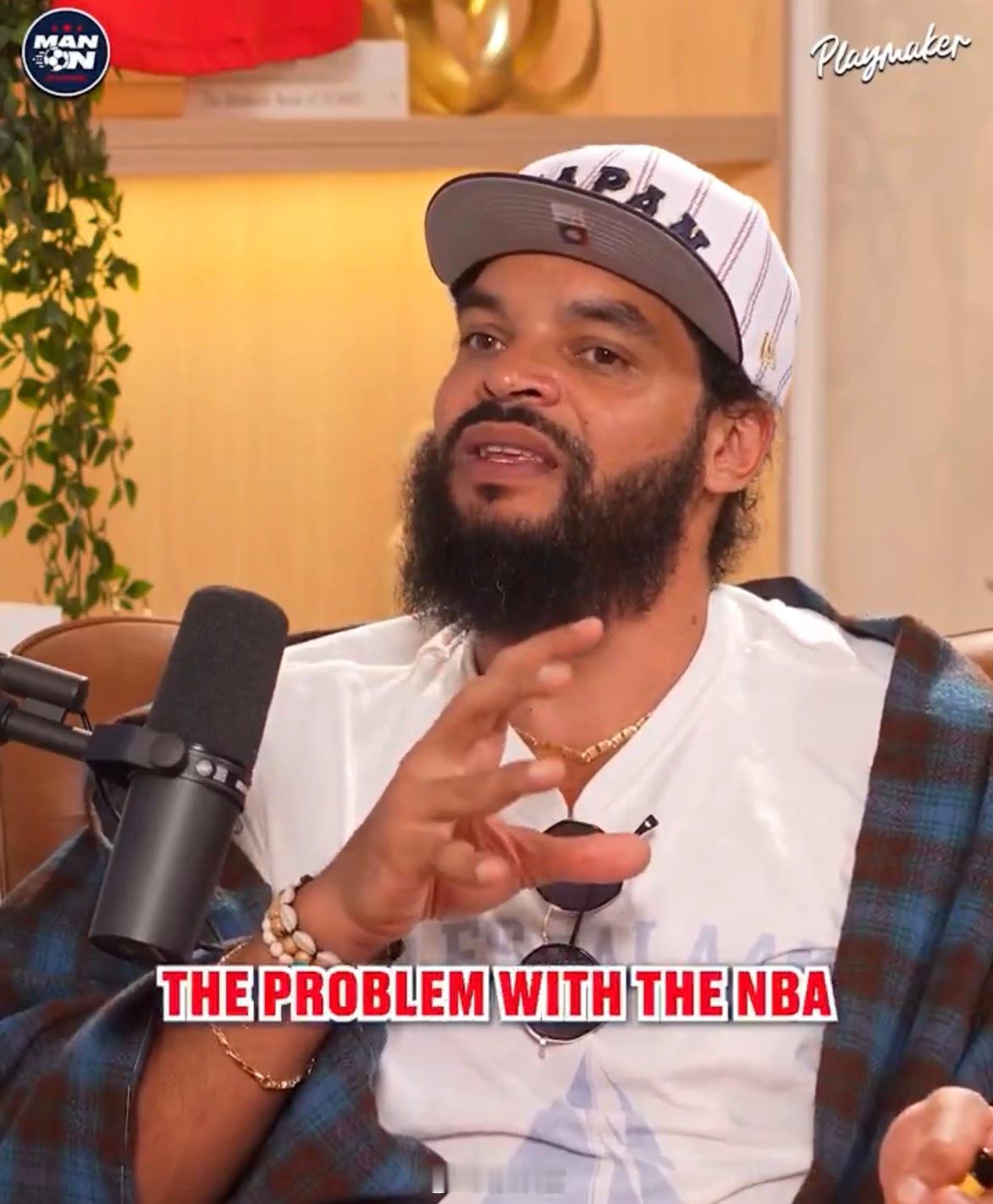 诺阿在播客上说NBA现在人才多了，板凳席末端的人都能随时上场发挥专长，不过问题是