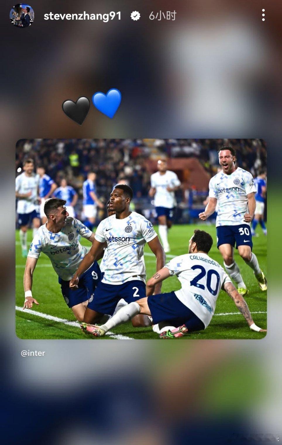 张康阳快拍国际米兰意甲科莫3比4国际米兰