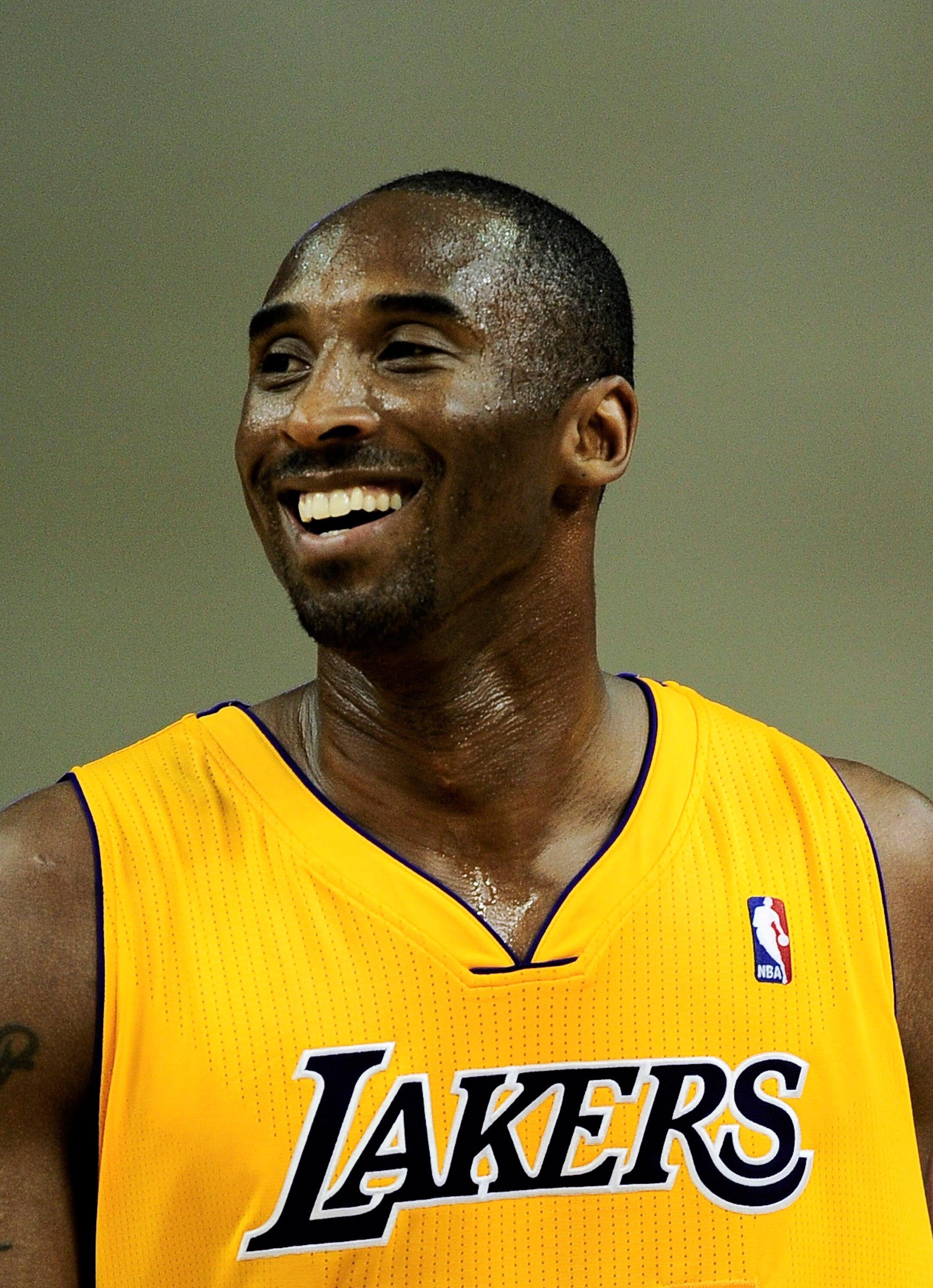 Kobe Bryant 笑呵呵  右科比