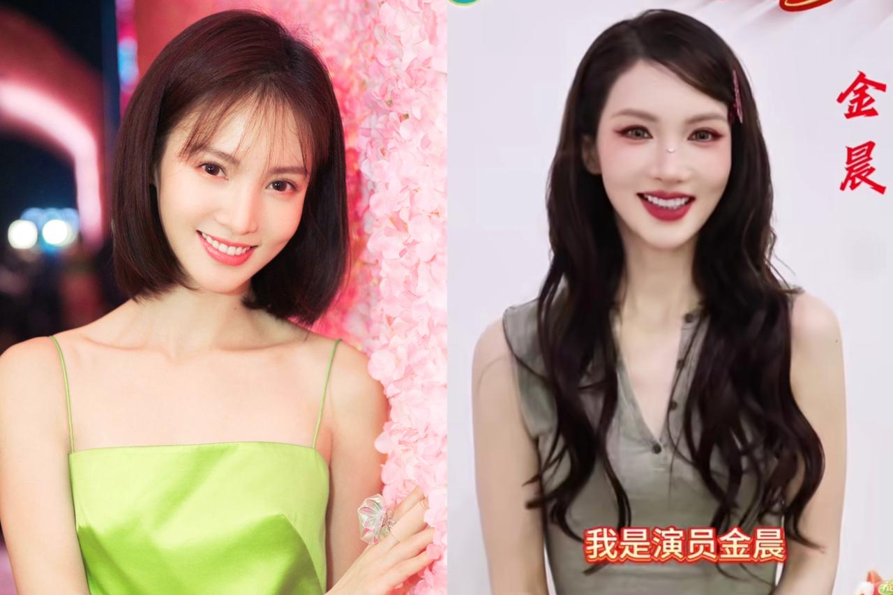 金晨再医美，就不是自己了。

北舞出身的她，挺拔的身姿，精致的脸蛋，笑起来迷人。