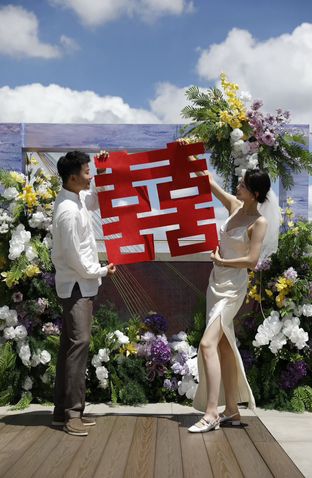 前中国网球一哥吴迪结婚 你的体育老师和英语老师结婚啦！(中国版[doge])恭喜
