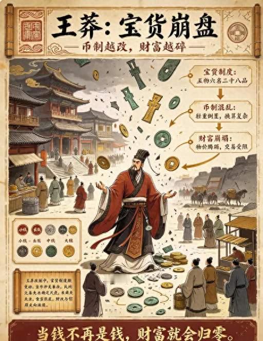王莽：宝货崩盘