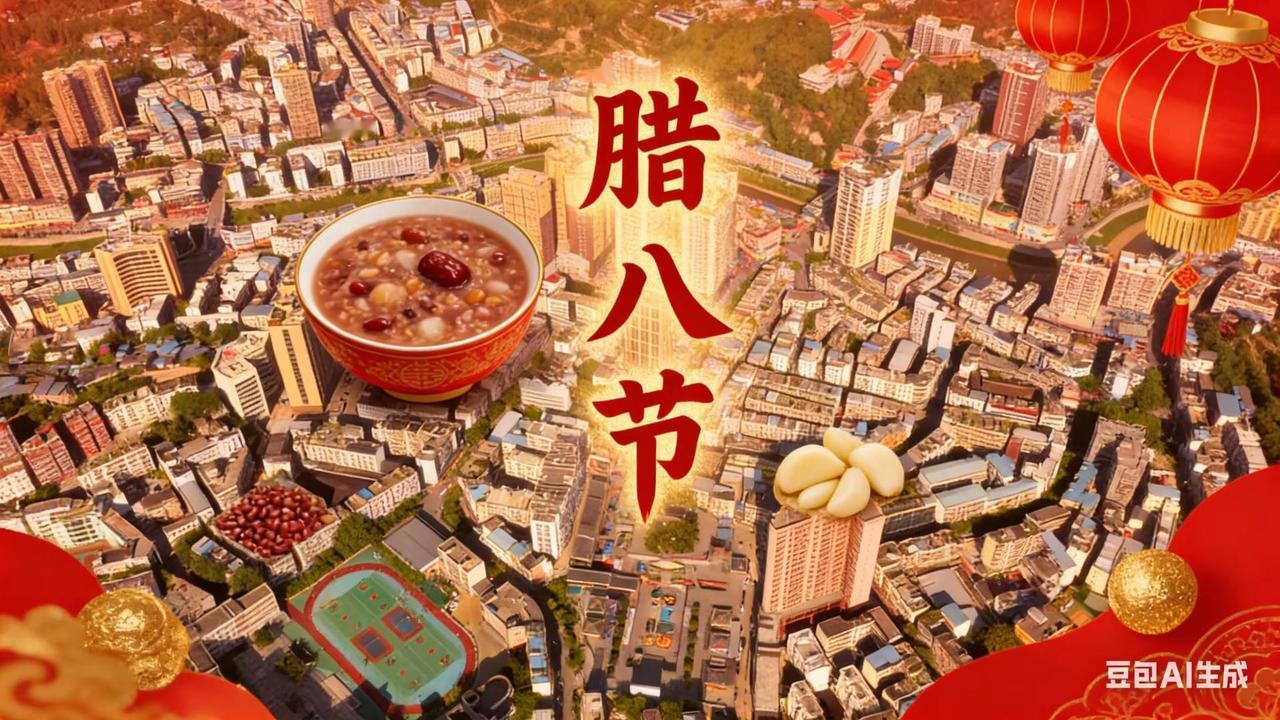 过了腊八就是年盐亭 腊八节