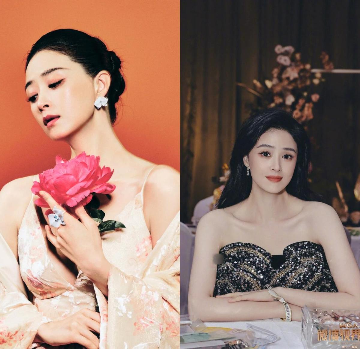 蒋欣真人比剧里还好看，脸小得像巴掌，皮肤白得发光。
网上拍到她穿白衬衫黑裤子，整