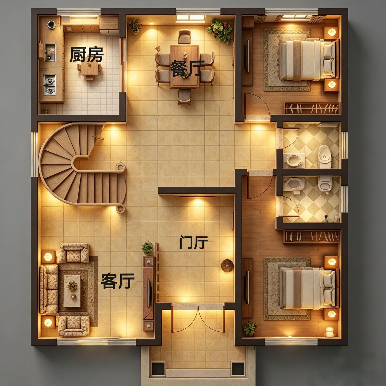 别墅设计 别墅 农村自建房 农村自建别墅 自建房