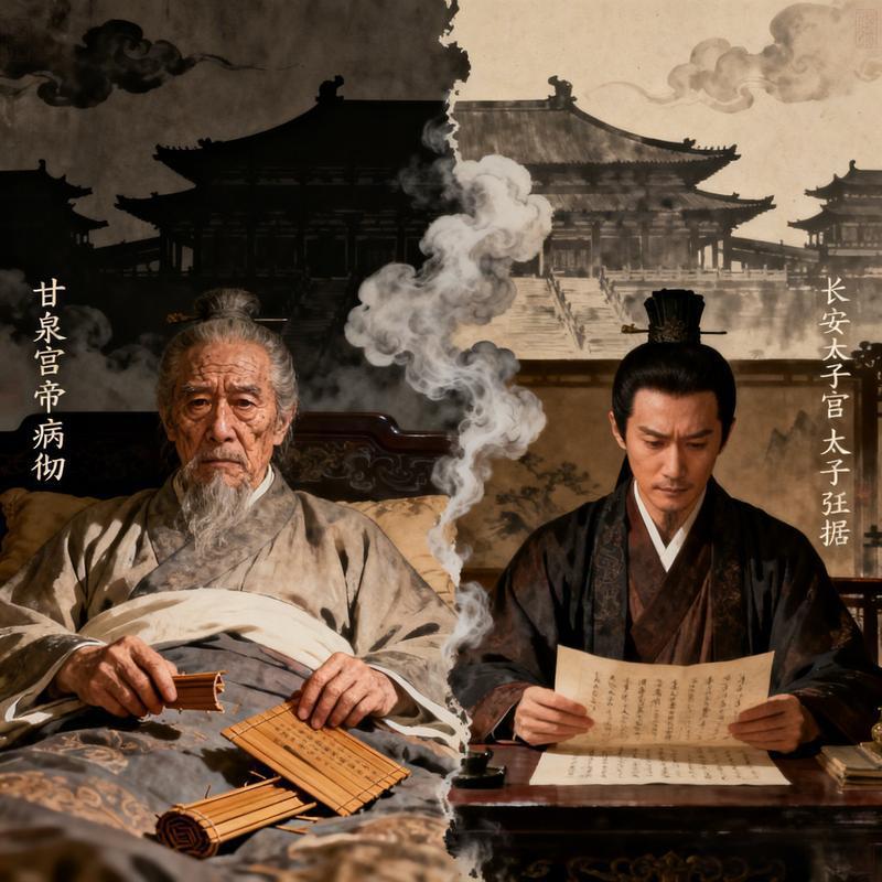 《汉武帝真想杀太子刘据吗？甘泉宫那道“发兵”令，送错了人》

征和二年（前91年