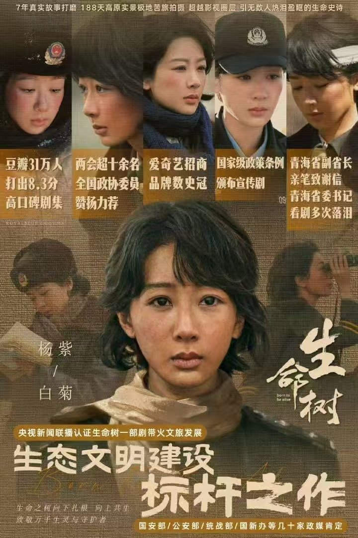《生命树》从剧本到制作全是顶尖水平，杨紫把白菊演得入木三分，她本人就是白菊！这份