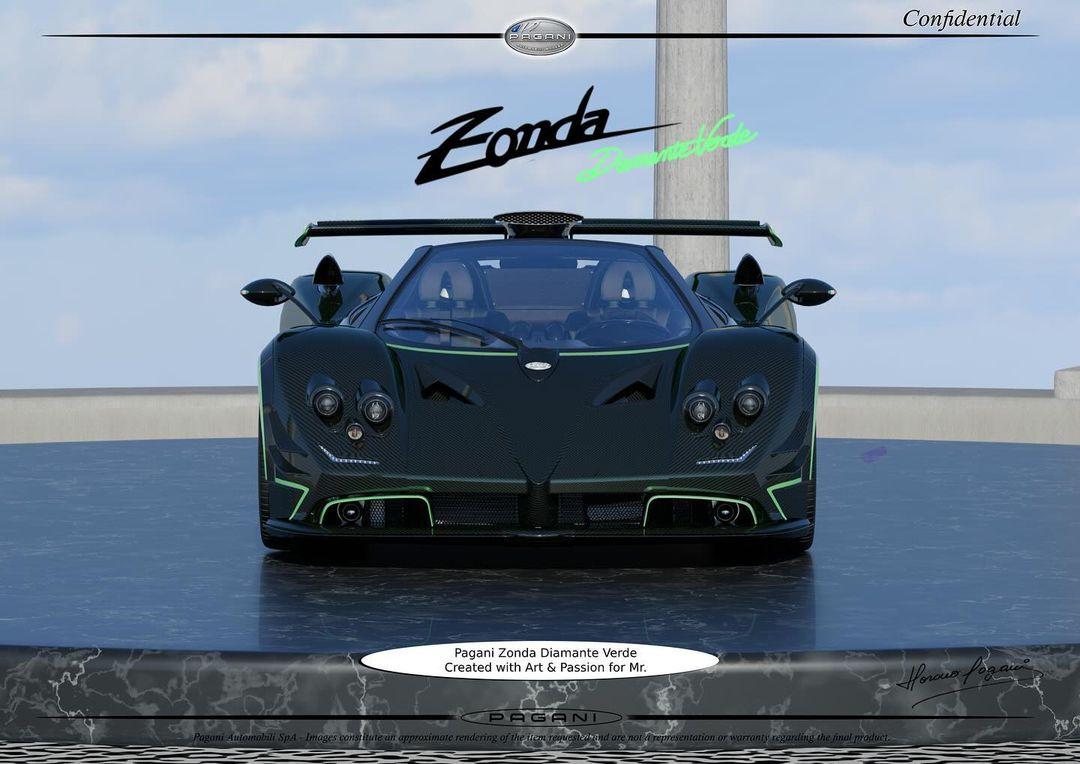 Pagani Zonda Diamante Verde
VIN:76133|🇩🇪