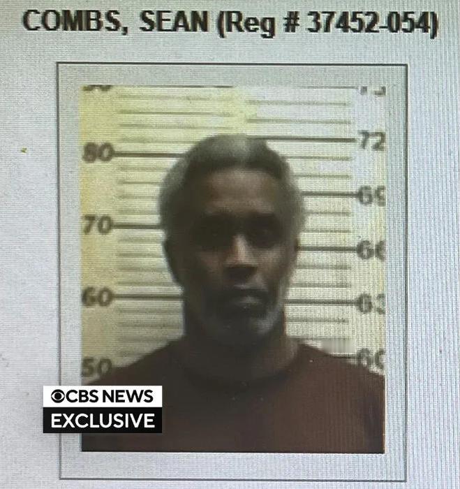 入狱照曝光！Diddy因两项组织卖淫罪被判处4年零两个月（共50个月）监禁！由于